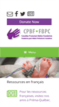 Mobile Screenshot of cpbf-fbpc.org